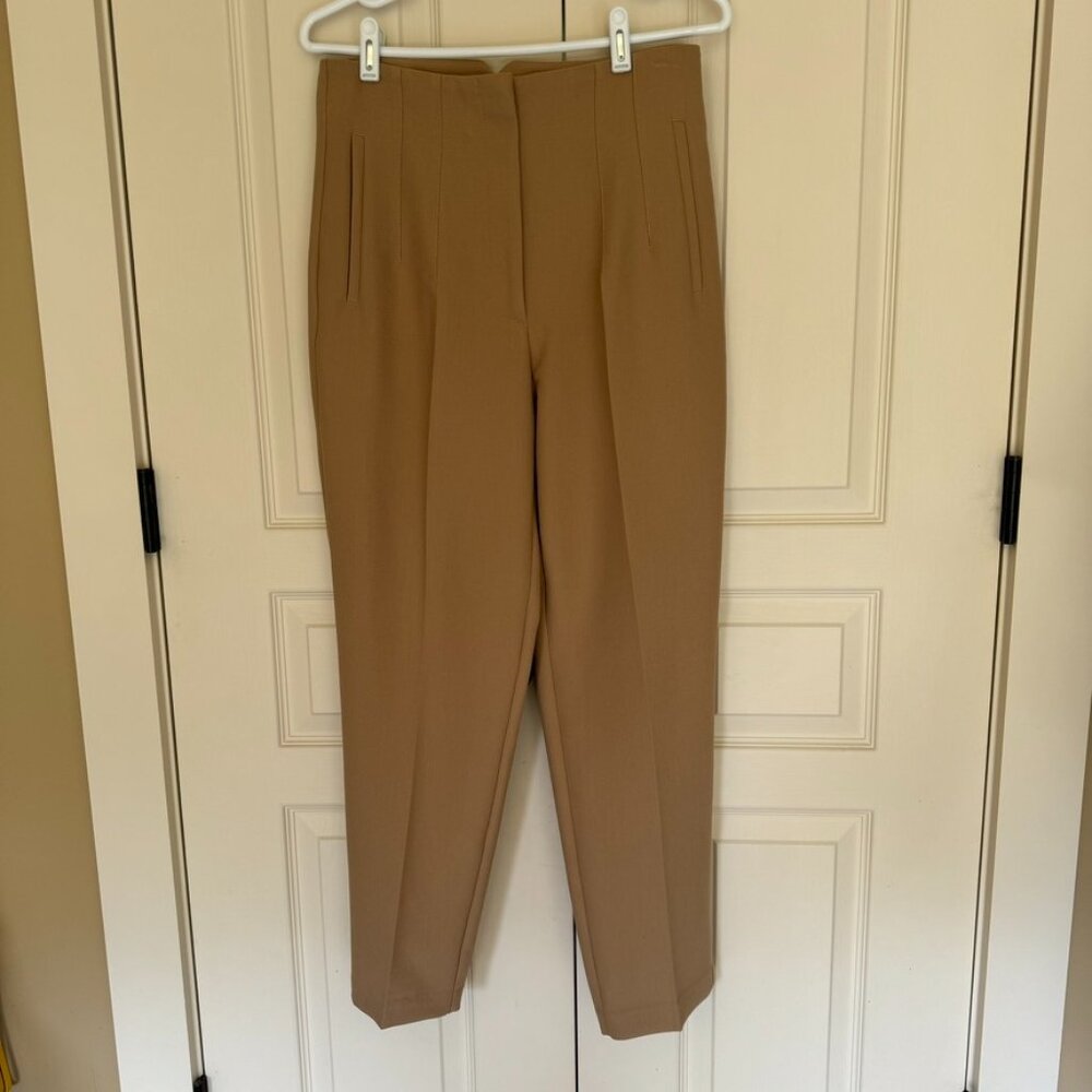 Zara Brown High Waist Pants Size L Business Casual